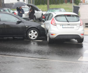 Jedna osoba ranna, kilka kolizji. Niebezpiecznie na grudziądzkich drogach