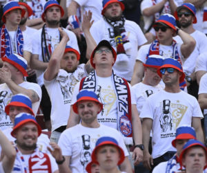Kibice na finale Pucharu Polski: Górnik - Raków