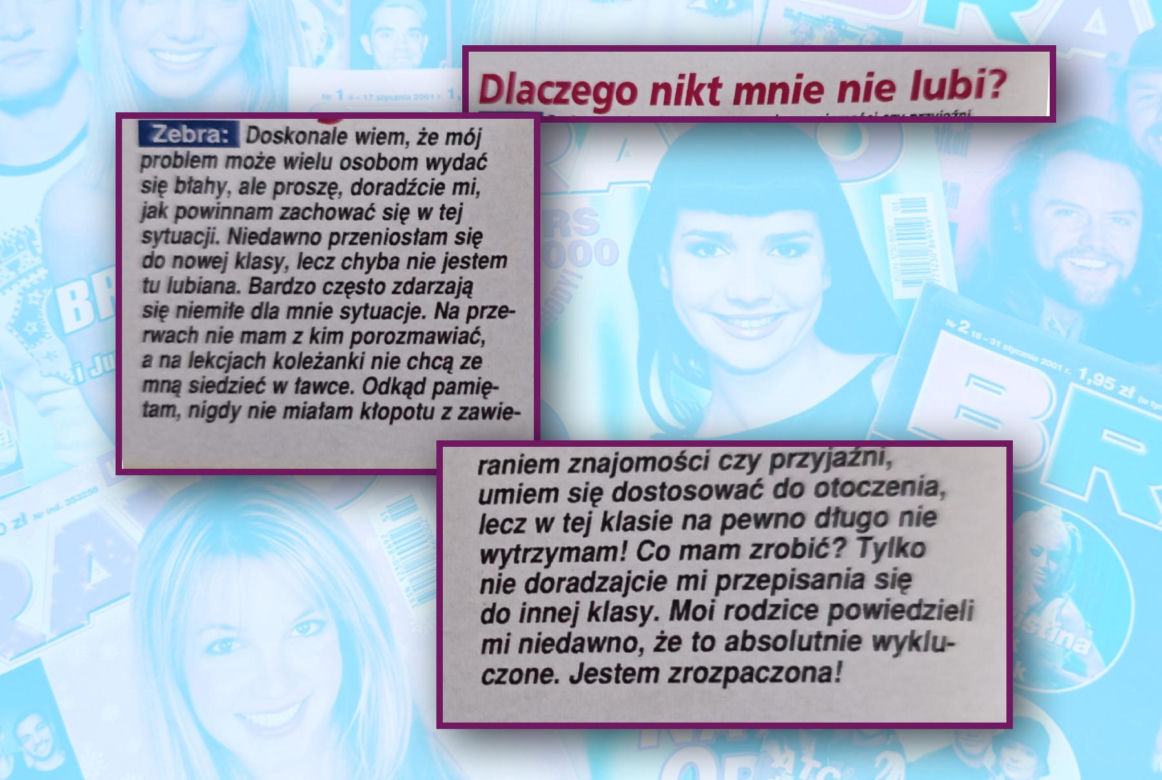 Problemy nastolatków sprzed ponad 25 lat