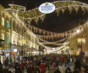 Świąteczne iluminacje w Warszawie