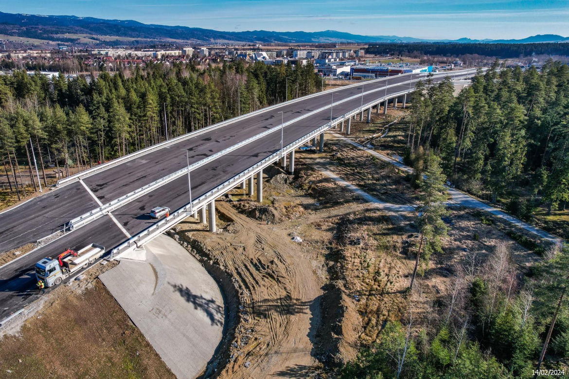 Budowa zakopianki DK 47 Rdzawka - Nowy Targ
