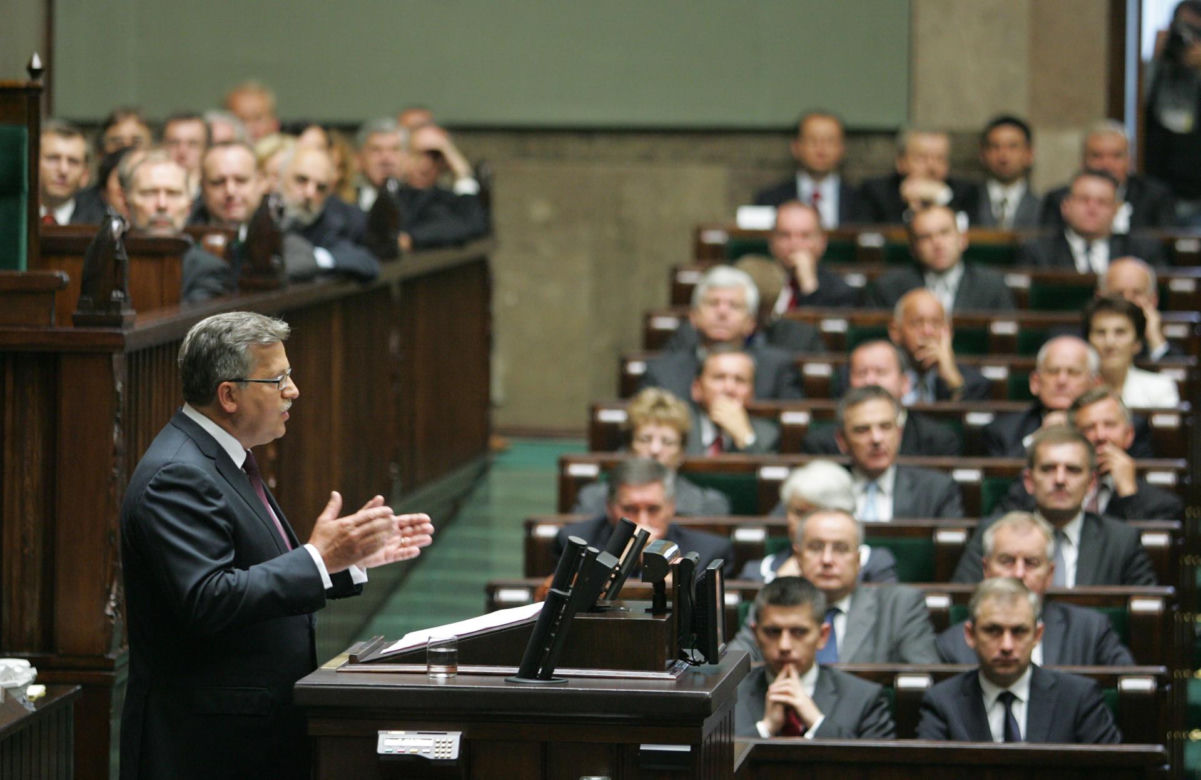 Zaprzysiężenie prezydenta Bronisława Komorowskiego