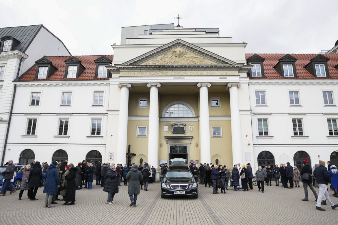 Pogrzeb Bożeny Dykiel