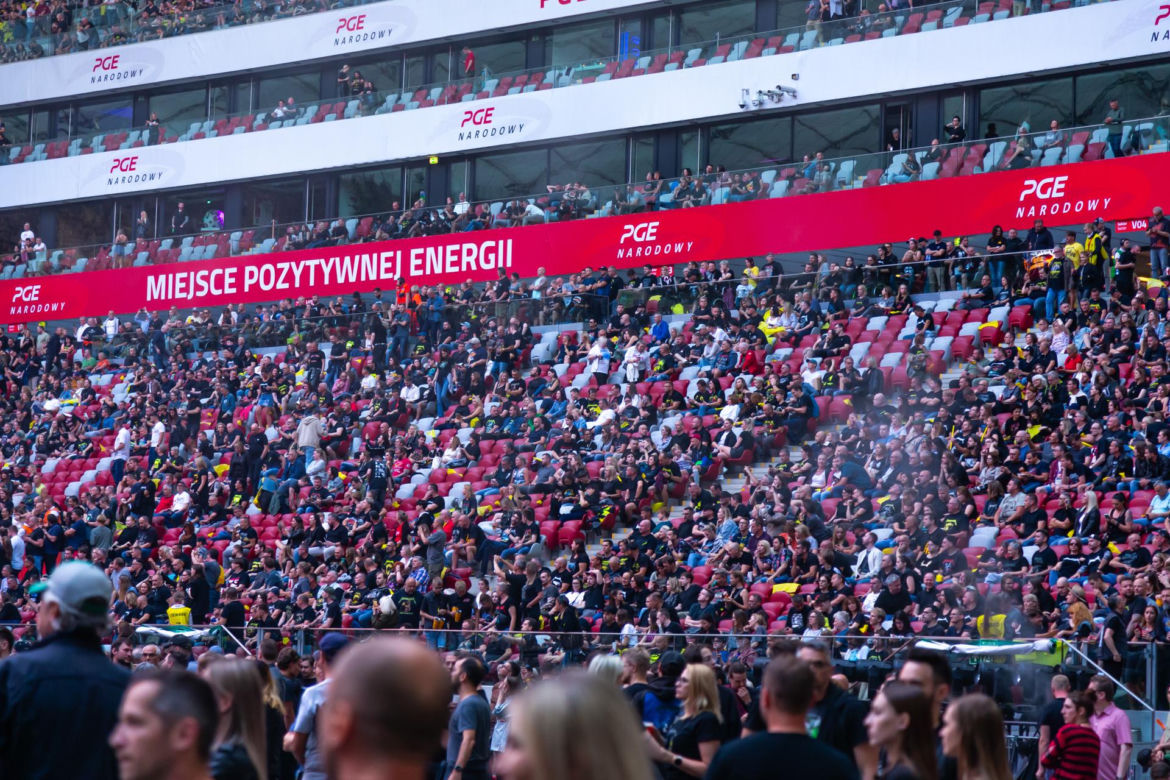 Koncert zespołu Metallica na PGE Narodowym w Warszawie