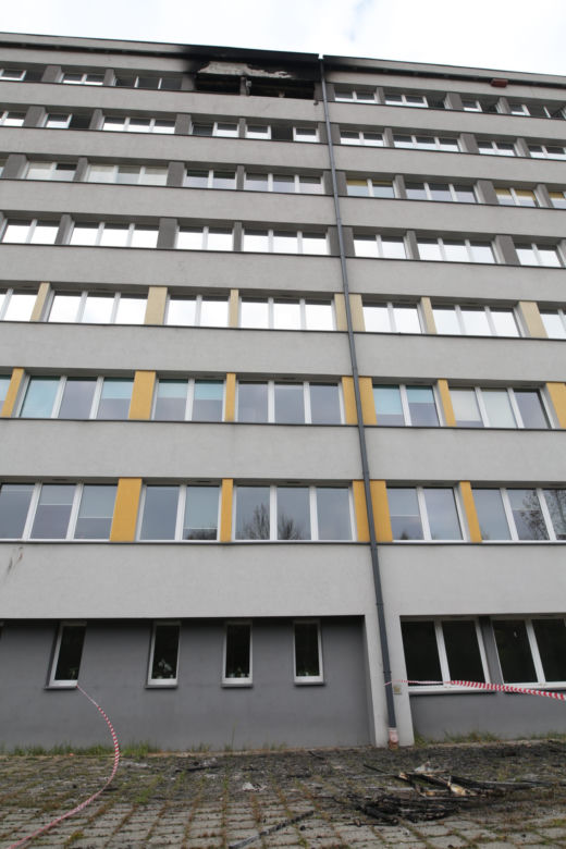 Ewakuacja szpitala w Zabrzu