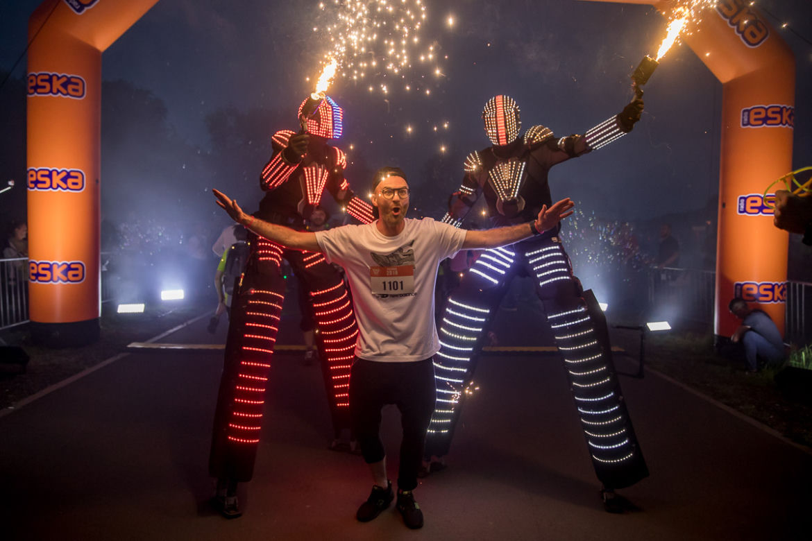 ESKA LEDs RUN  - zdjęcia z biegu innego niż wszystkie