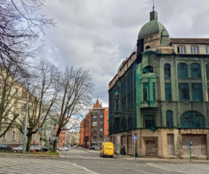 Stara drukarnia u zbiegu ulic Dworcowej i Św. Ducha