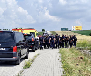 Zatrzymanie Dariusza R. po zbrodni w Mierzawie