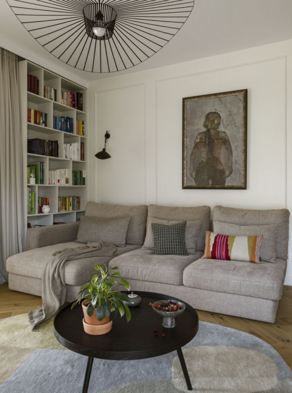 Mieszkanie w stylu mid century modern