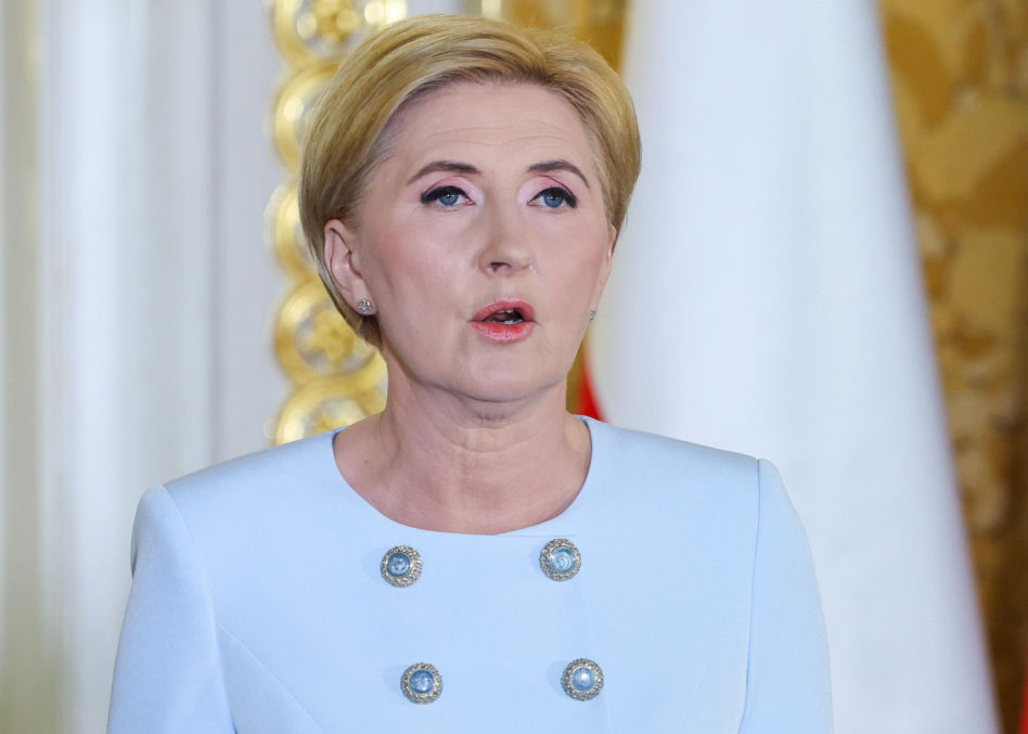 Tak Agata Duda wystroiła się na Święto 3 Maja
