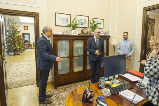 Dzień z marszałkiem Sejmu Włodzimierzem Czarzastym