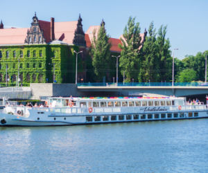 Wratislavia. Restauracja na statku w centrum Wrocławia