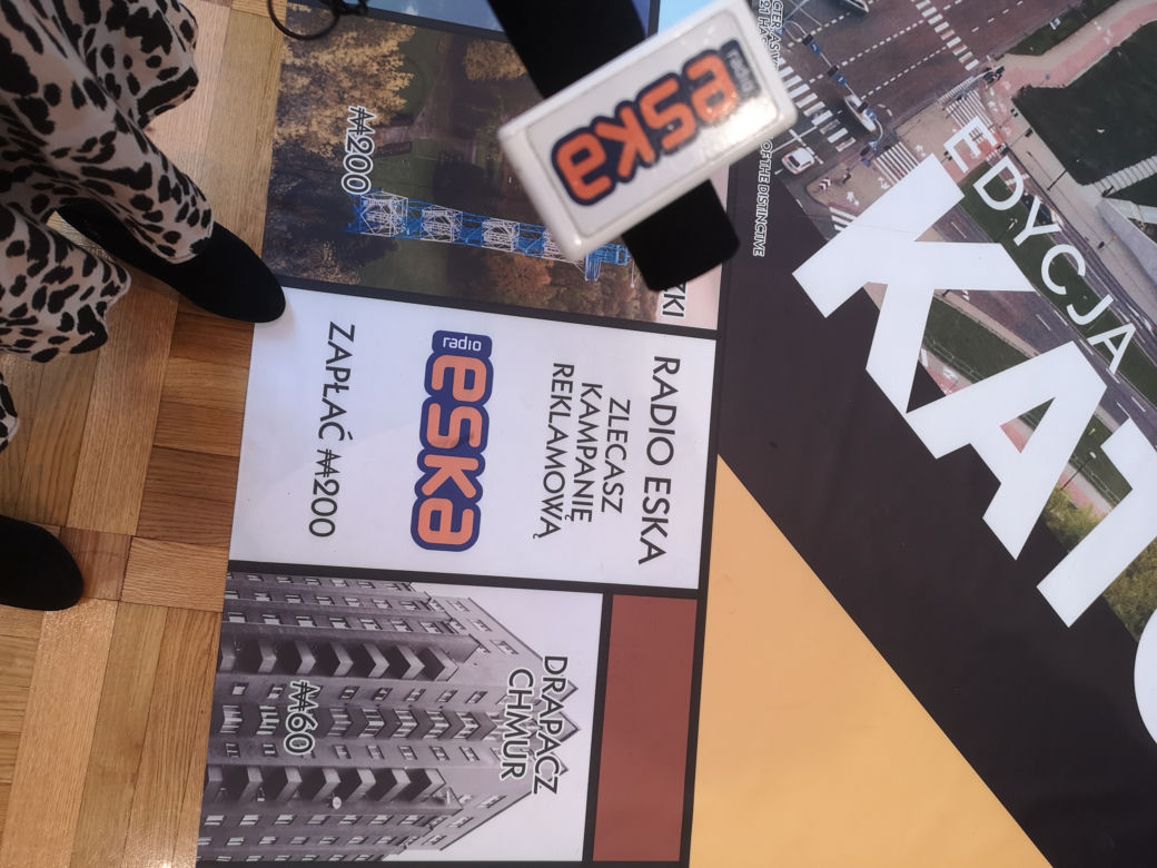Premiera Monopoly Katowice! Na planszy pole z Radiem Eska