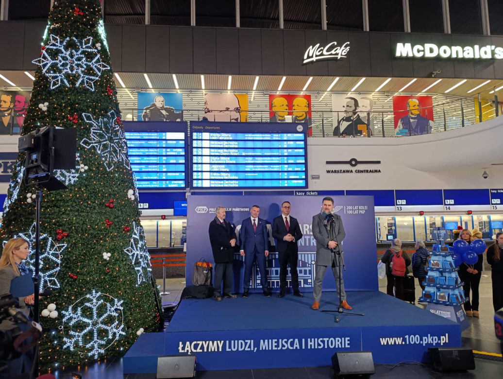 50. urodziny Dworca Warszawa Centralna