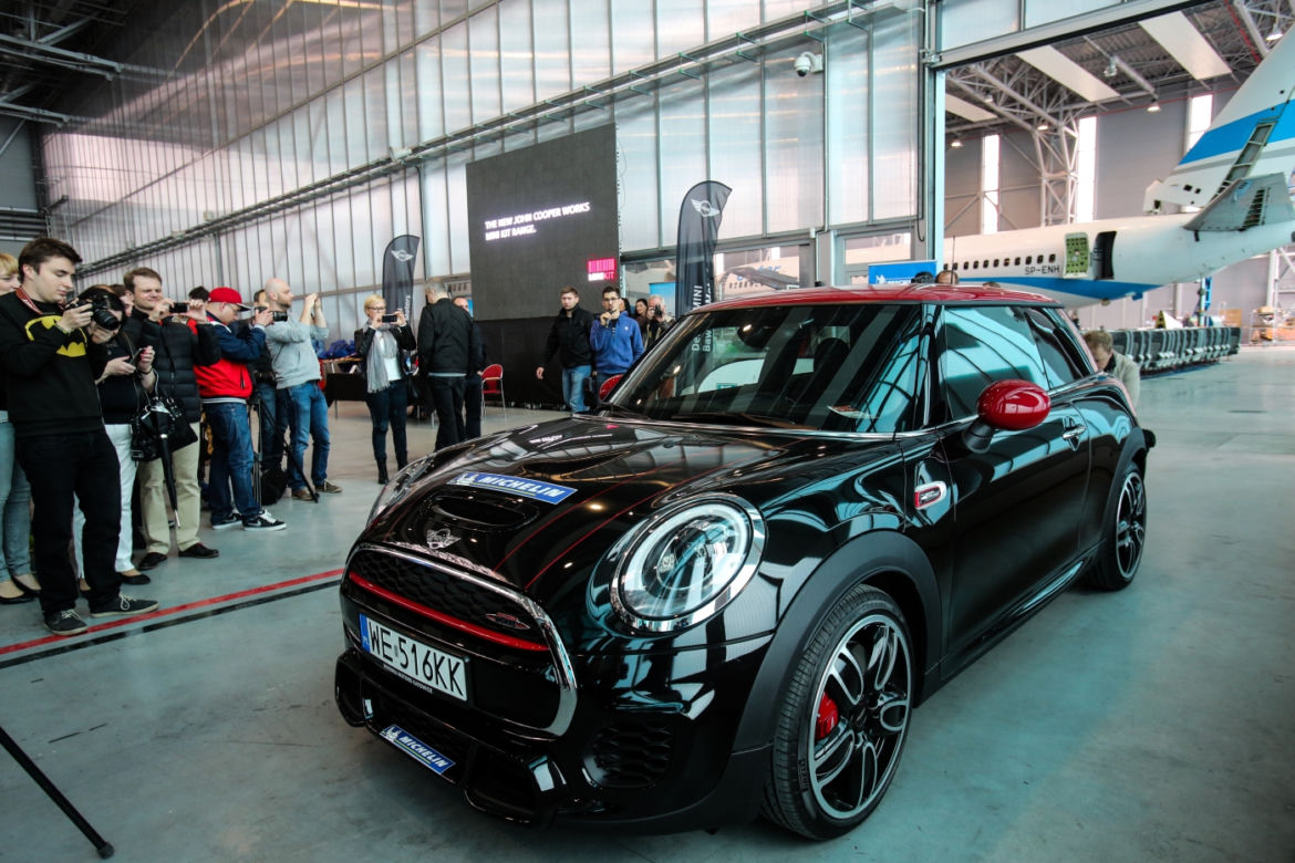 Adam Małysz w MINI John Cooper Works