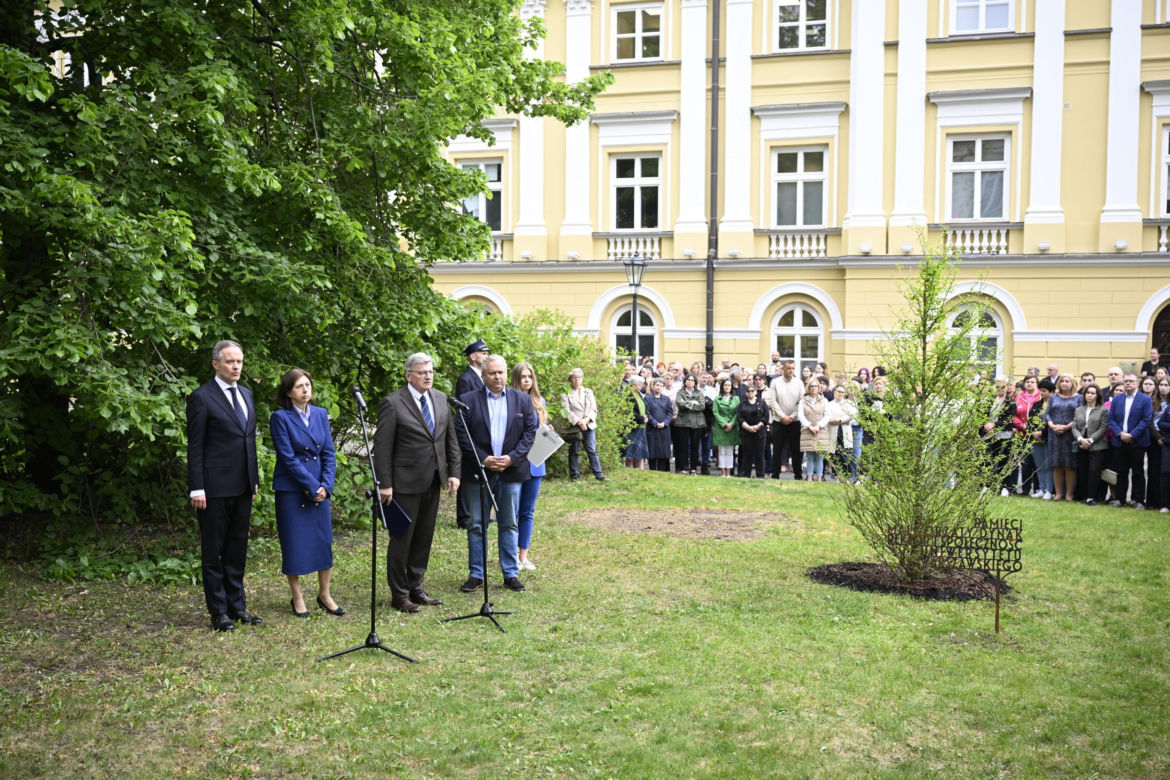 Rocznica masakry na UW. Uczcili pamięć pani Małgorzaty