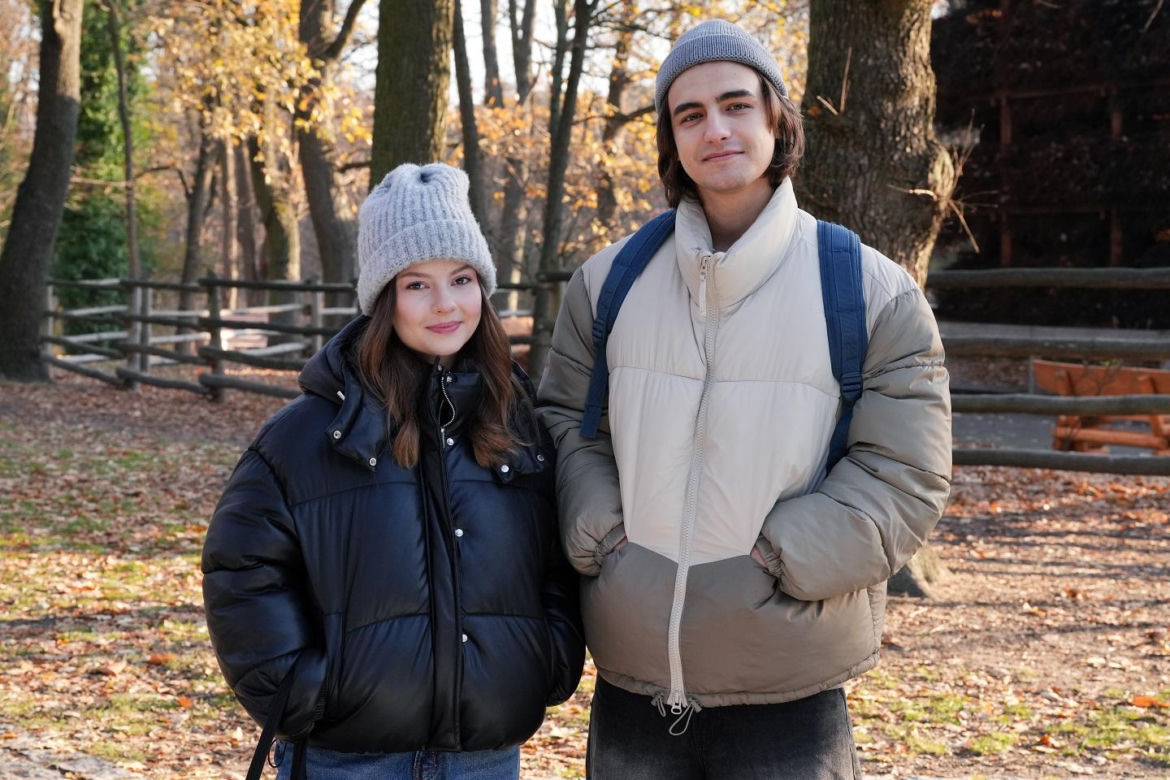 Barwy szczęścia, odcinek 3174. Ewa (Gabriela Ziembicka), Romeo (Jacek Tyszkiewicz)