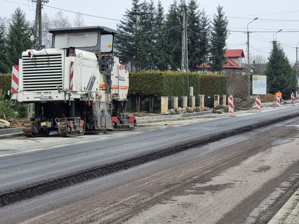 Remont drogi krajowej nr 75