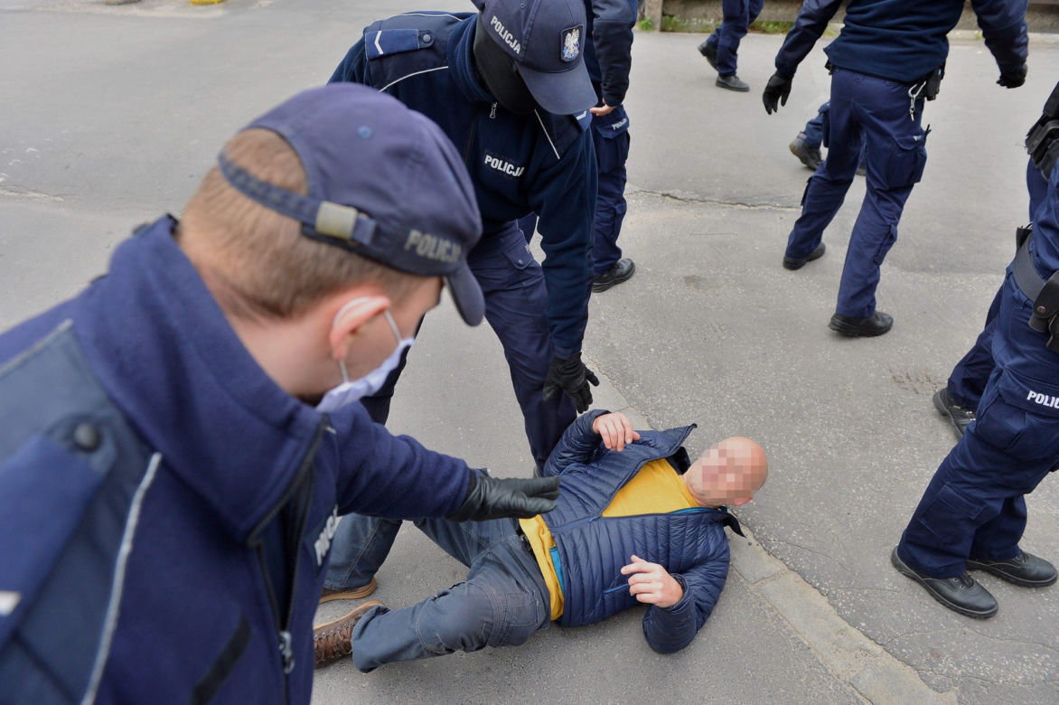 Protest przedsiębiorców w Warszawie