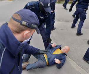 Protest przedsiębiorców w Warszawie