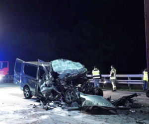 Wypadek busa przewożącego Polaków w Niemczech
