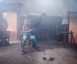 Pierwsza miłość. Sabina (Urszula Dębska), Natan (Krzysztof Kwiatkowski)