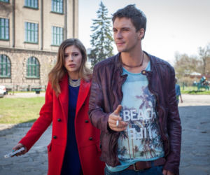 To nie koniec świata 2 sezon odc. 24. Monika (Klaudia Halejcio), Aleks (Mikołaj Roznerski)