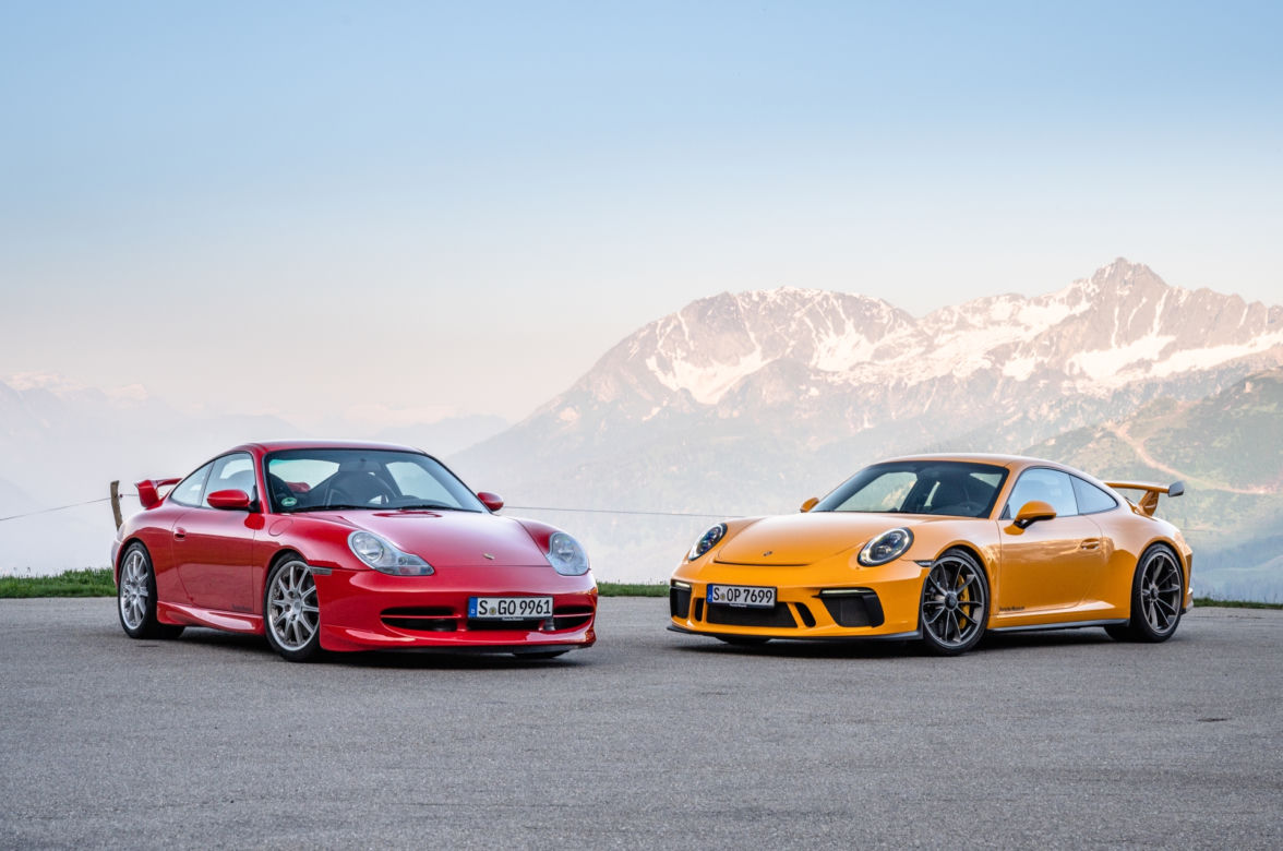 20 lat Porsche 911 GT3