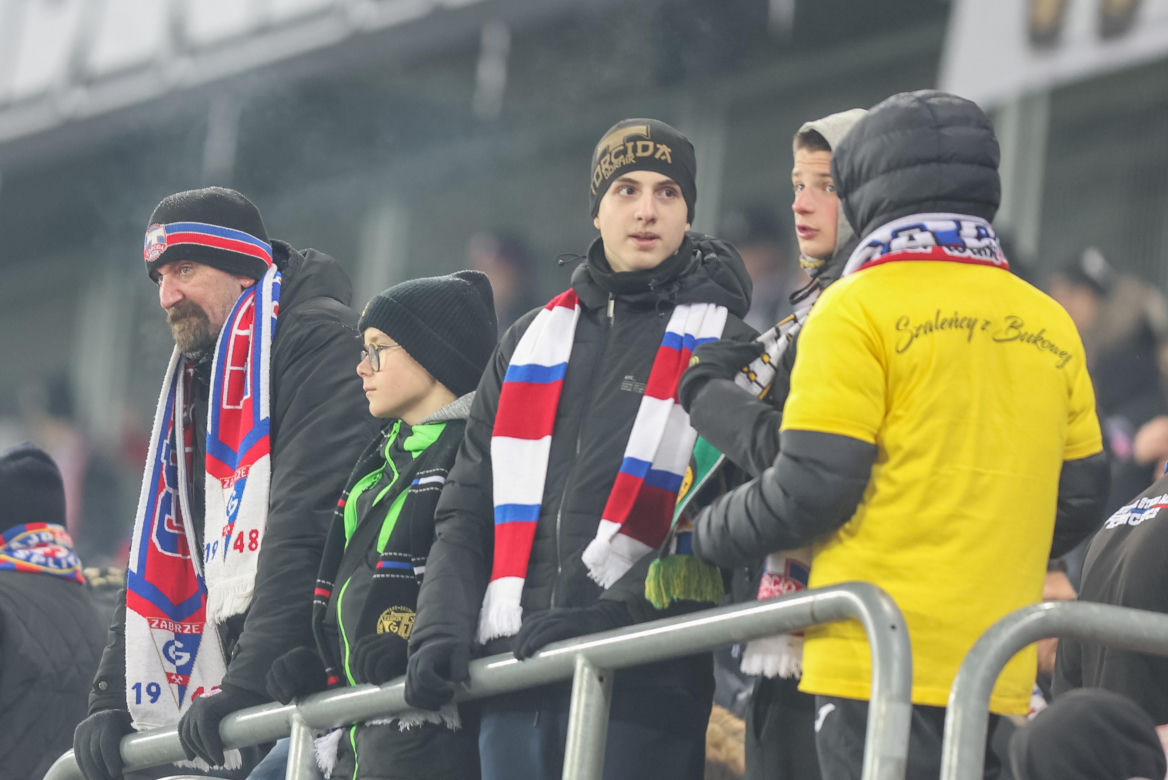 Górnik Zabrze- Pogoń Szczecin na Arenie Zabrze