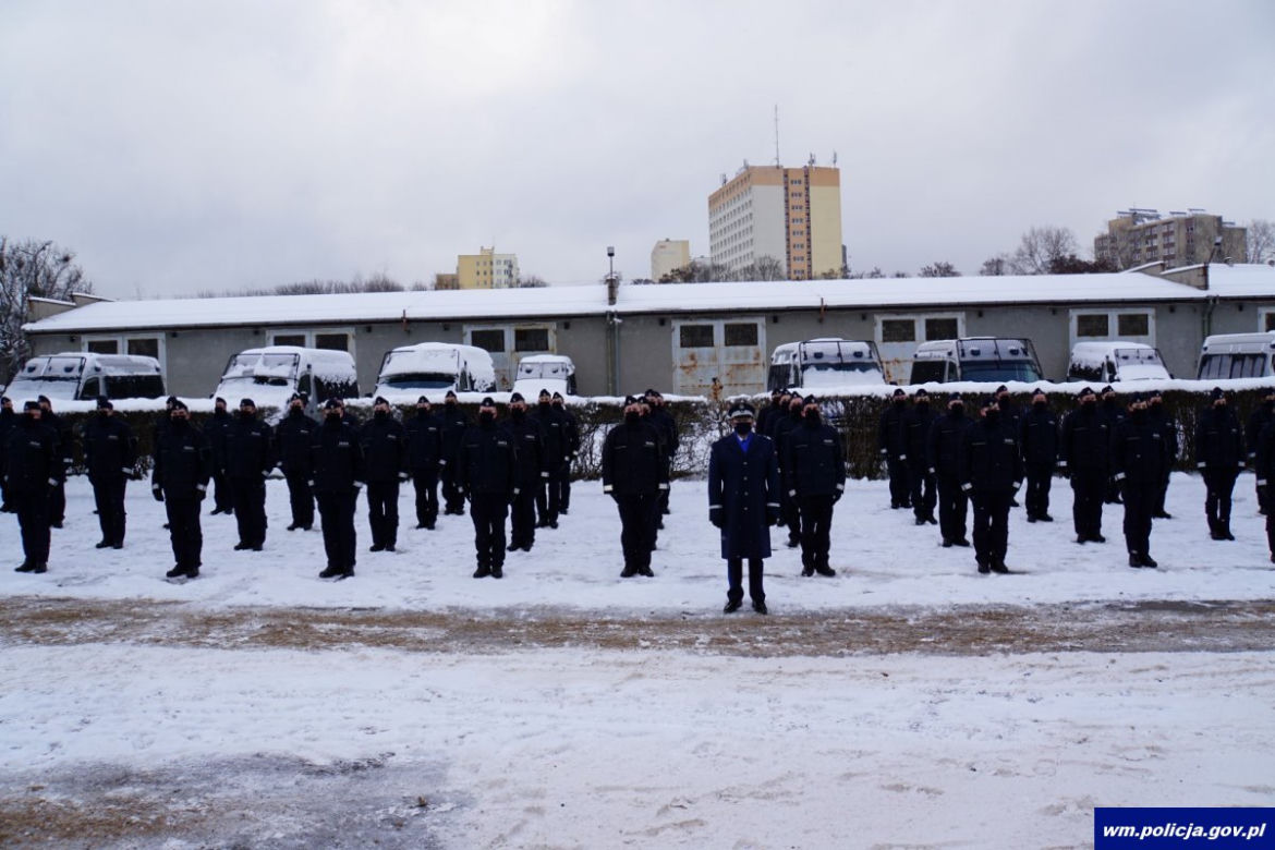 Nowi policjanci na Warmii i Mazurach