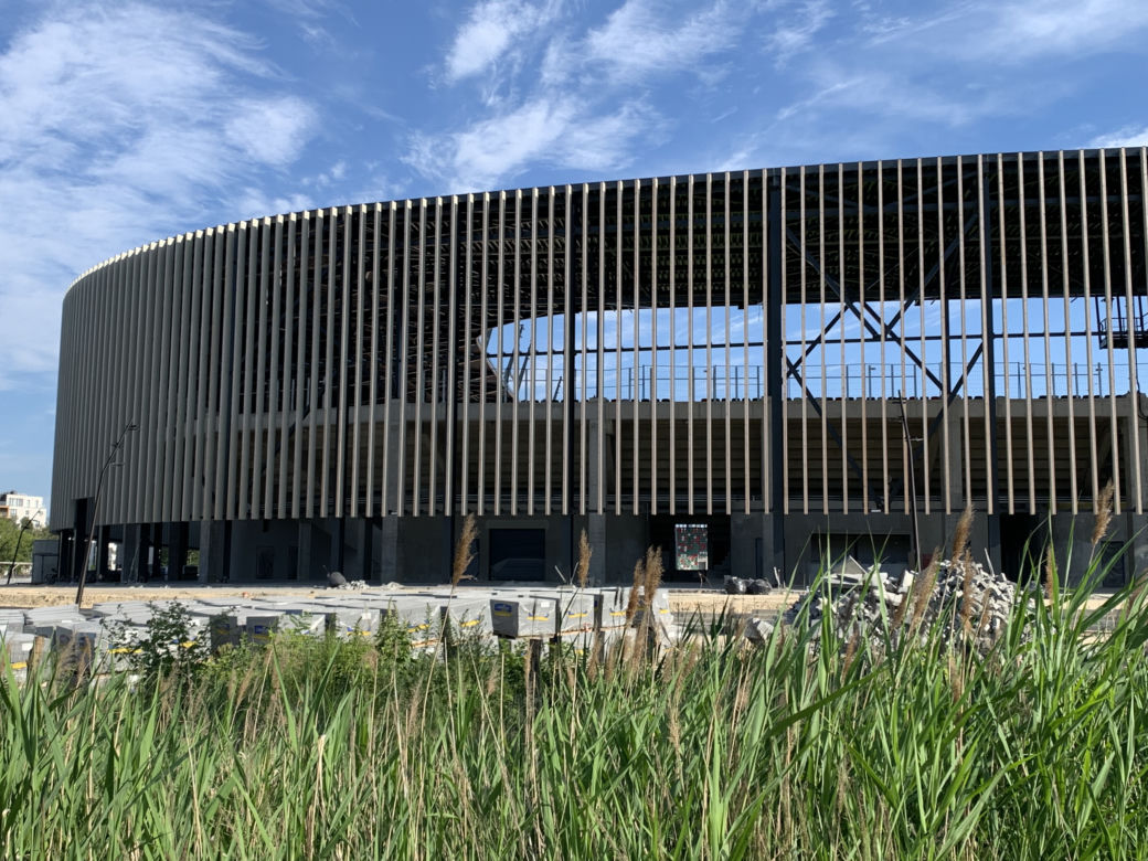Budowa Zagłębiowskiego Parku Sportowego w Sosnowcu Zagórzu