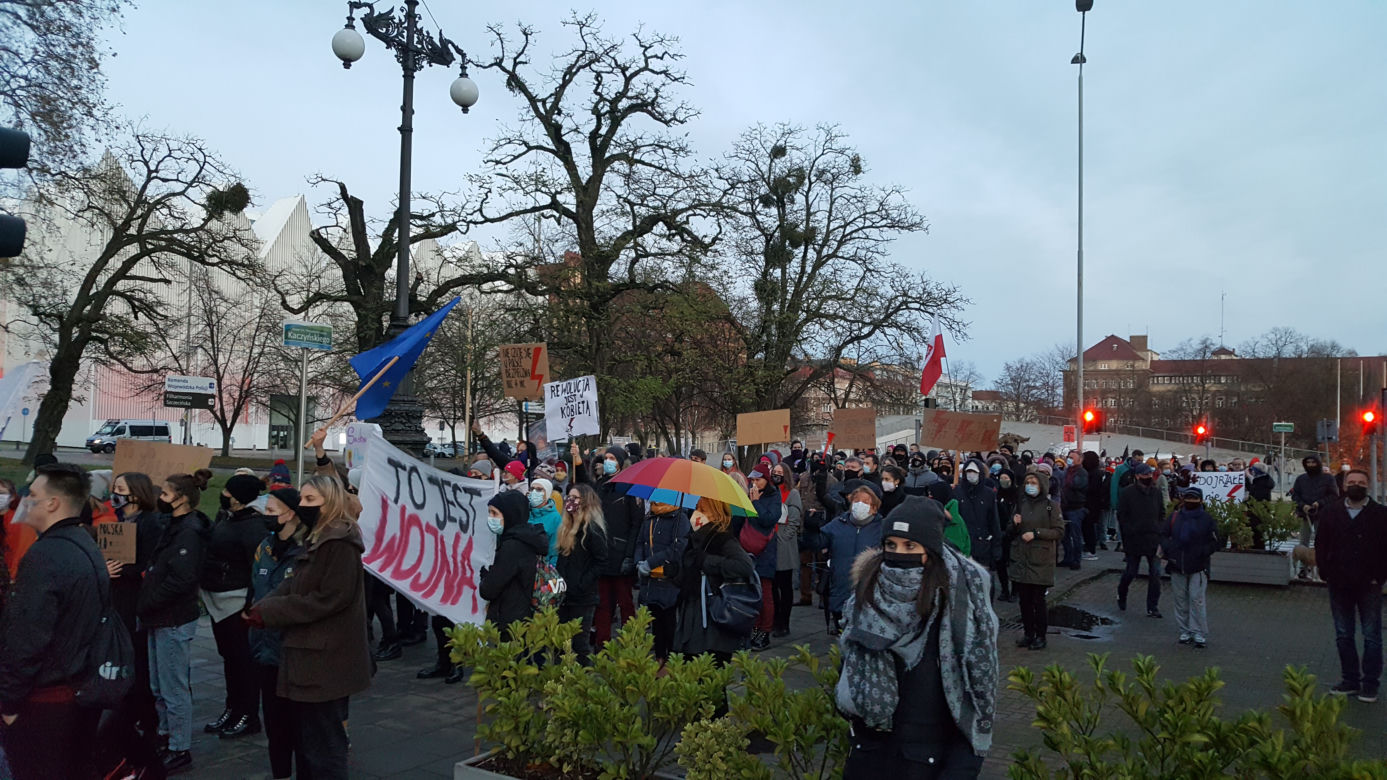 Strajk miesiąc Szczecin