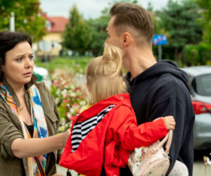 Barwy szczęścia odc. 2583. Urszula (Bożena Stachura), Józek (Patryk Pniewski), Julcia Julia Staniszewska)