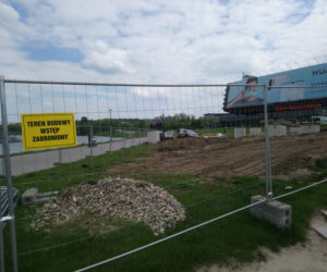 Kraków: Plaża przy Forum znika bezpowrotnie