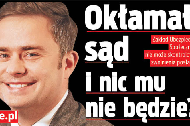 Okłamał sąd i nic mu nie będzie?