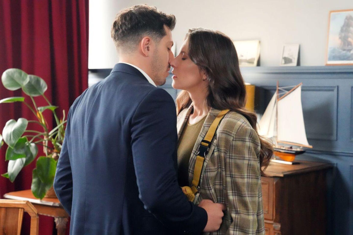 Barwy szczęścia odc. 3094. Regina (Kamila Kamińska), Justin (Jasper Sołtysiewicz)