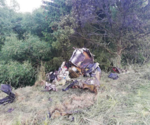 Tragedia po Antidotum. W Czechach rozbił się samolot T-28 Trojan, pilot nie żyje