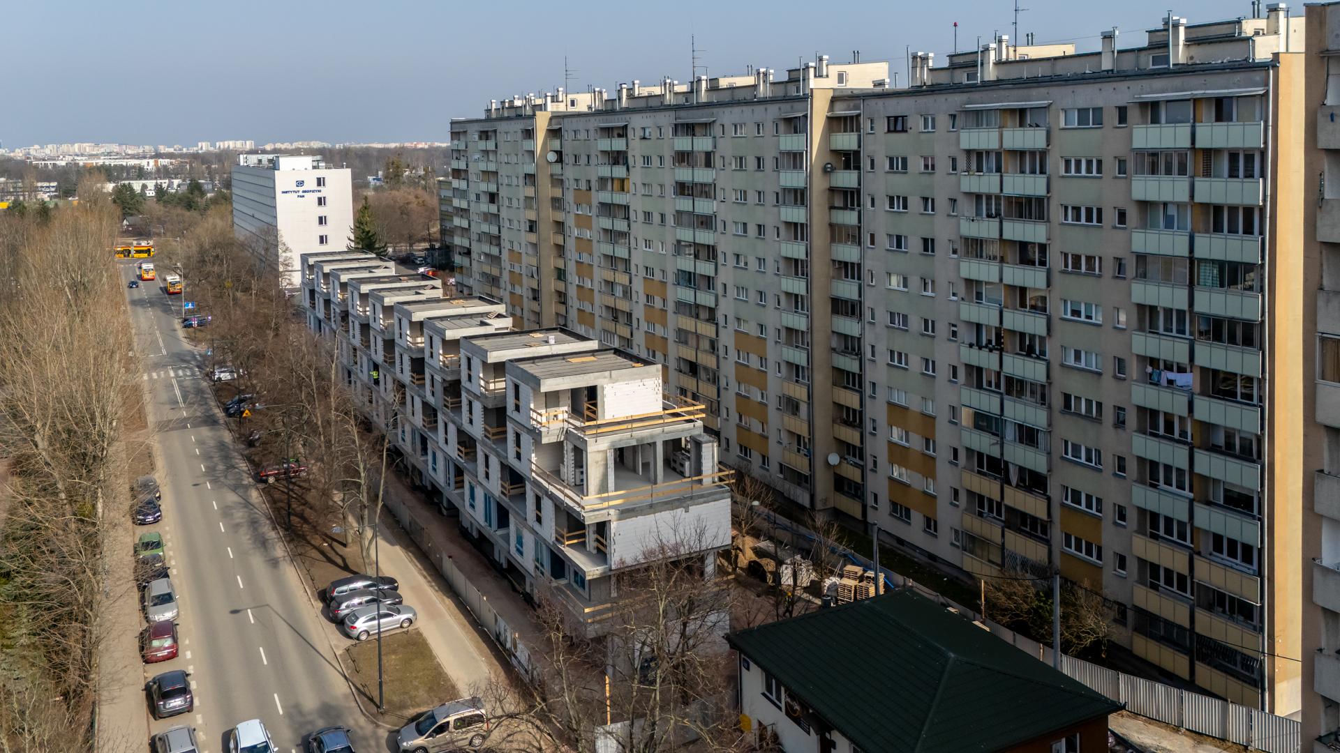 Wola Księcia Janusza w Warszawie w budowie