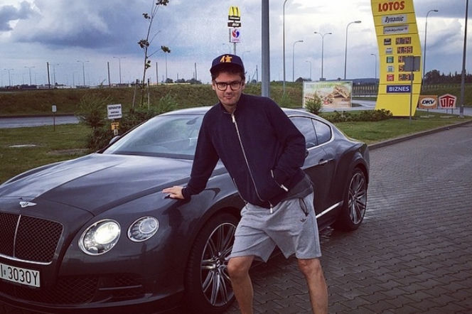 Kuba Wojewódzki sprzedaje Bentleya Continentala GT Speed