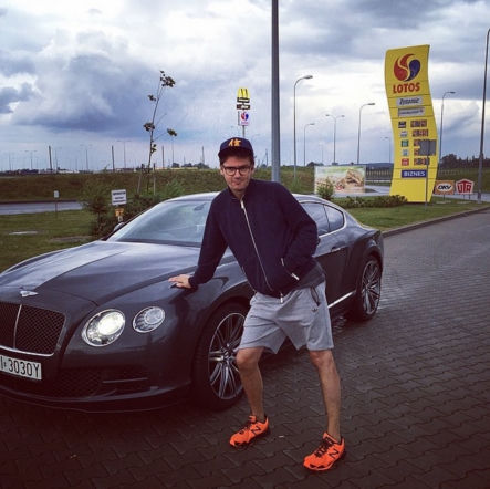 Kuba Wojewódzki sprzedaje Bentleya Continentala GT Speed