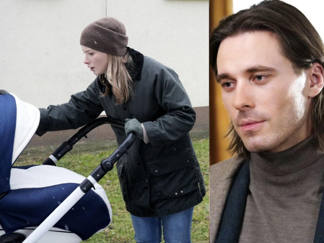 Barwy szczęścia odcinek 3019. Sofia (Valeria Gouliaeva), Cezary (Marcel Opaliński)