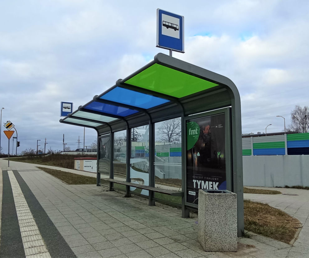 Nieużywany przystanek w Szczecinie Zdrojach