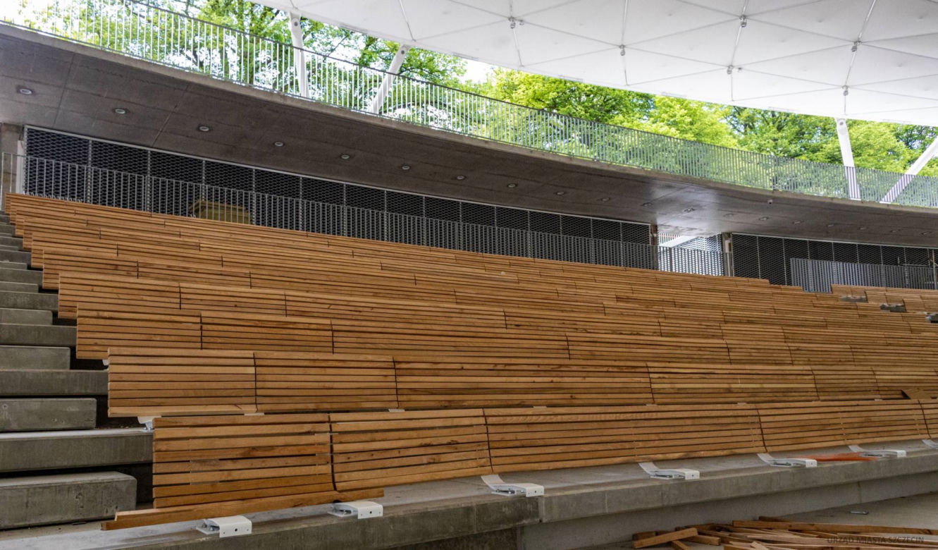 Modernizacja Teatru Letniego w Szczecinie - czerwiec 2022
