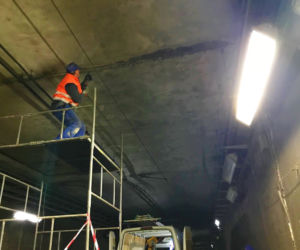 Remont zamkniętego tunelu pod Dworcem Głównym
