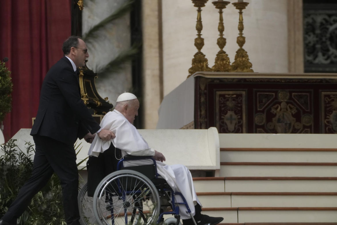 Papież Franciszek.