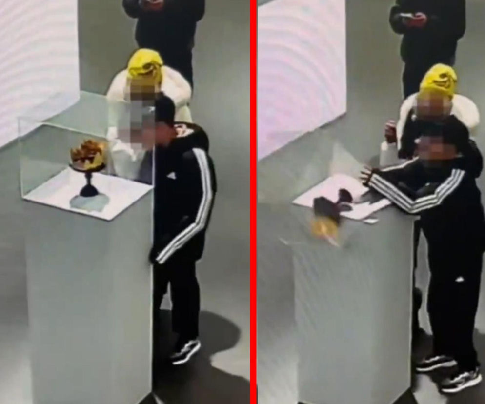 Dziecko zniszczyło złotą koronę w muzeum! Wystarczyły sekundy