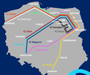 PKP Intercity uruchamia nowe połączenia dla Warmii i Mazur