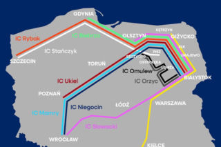 PKP Intercity uruchamia nowe połączenia dla Warmii i Mazur