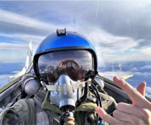 Kabina ukraińskiego MiGa-29