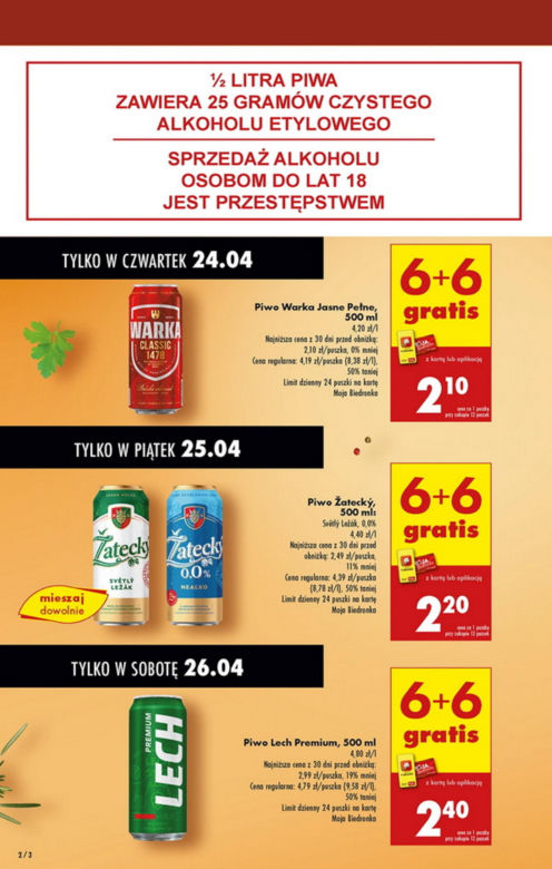 Promocje na grilla w Biedronce